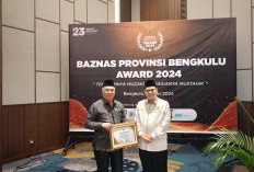 ALHAMDULILLAH! Baznas Kaur Sabet 2 Penghargaan Tingkat Provinsi Bengkulu, Simak Kategorinya
