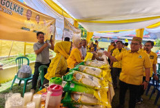 Dari Pengobatan Gratis hingga Pembagian Sembako, HUT ke-61 Golkar di Provinsi Bengkulu 