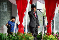 Pemprov Bengkulu Upacara Peringatan Hari Lahir Pancasila 2025, Herwan: Pancasila Relevan dengan Teknologi 