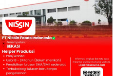 Info Loker, Nissin Foods Buka Lowongan untuk Empat Posisi Fresh Gradutae Bisa Melamar