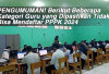 PENGUMUMAN! Berikut Beberapa Kategori Guru yang Dipastikan Tidak Bisa Mendaftar PPPK 2024 