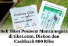Beli Tiket Pesawat Mancanegara di tiket.com, Diskon dan Cashback 600 Ribu