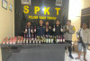 Jelang Nataru, Ratusan Botol Miras Diamankan Polres Kaur, Ini Rincian Setiap Polsek 