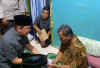 Turut Belasungkawa, Kapolres Kaur Kunjungi Rumah Korban Tenggelam