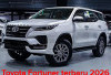 Toyota Fortuner   Mesin 2.8 L Kuat dan Gagah Mendaki  Jalan Perbukitan 