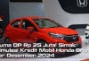 Cuma DP Rp 25 Juta! Simak Simulasi Kredit Mobil Honda Brio per Desember 2024