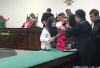 Sidang Perdana,  Mantan Kades Bandar Agung BS Melawan dengan Ajukan Eksepsi 